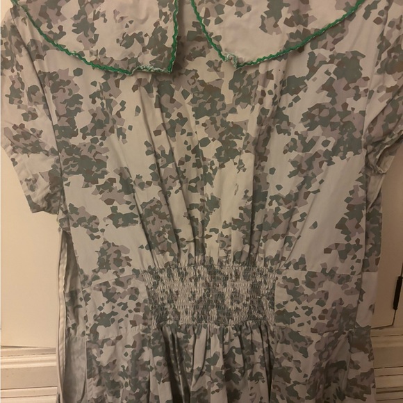 eShakti Custom Gray Dress with pockets - Picture 6 of 8